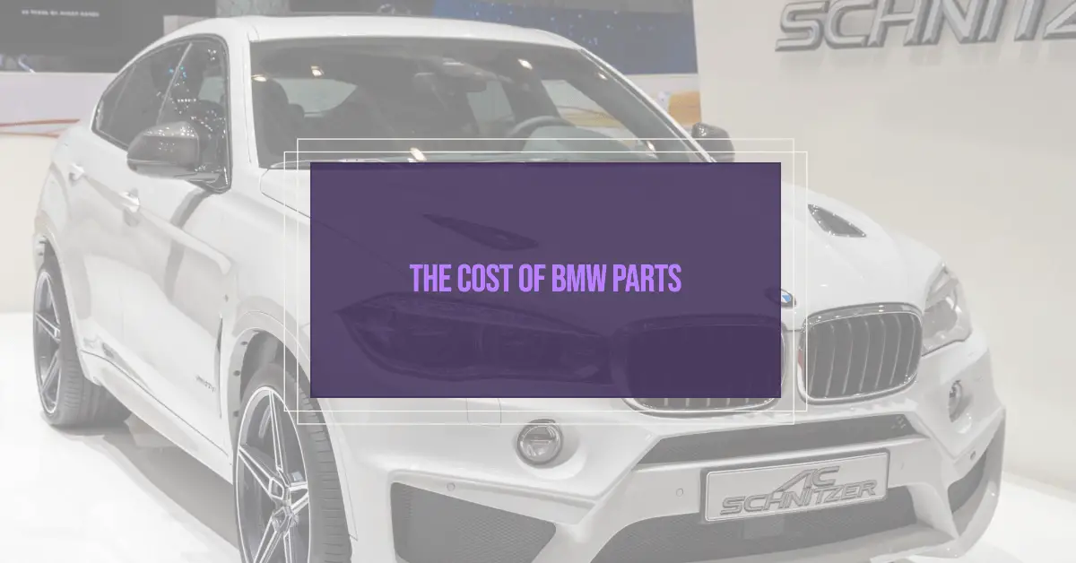 Are BMW Parts