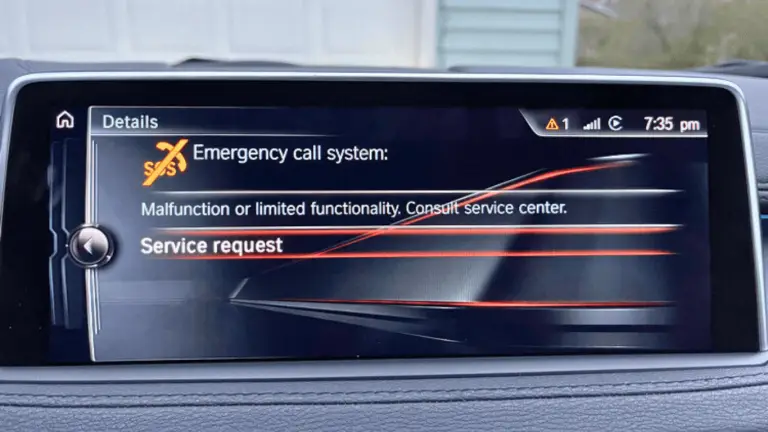 BMW Emergency Call Malfunction: Causes & Fixes