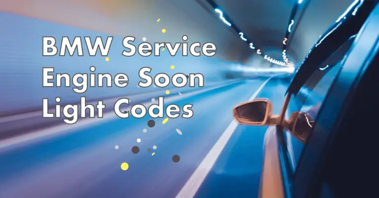 BMW Service Engine Soon Light Codes: Causes & How to Reset