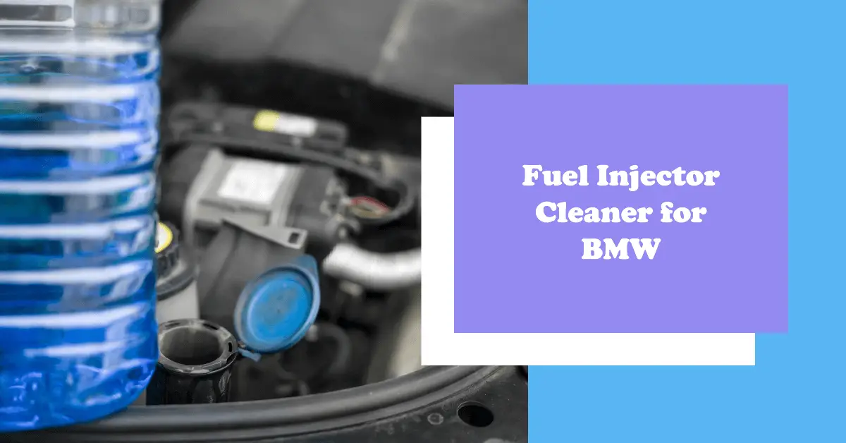 Can You Put Fuel Injector Cleaner in a BMW