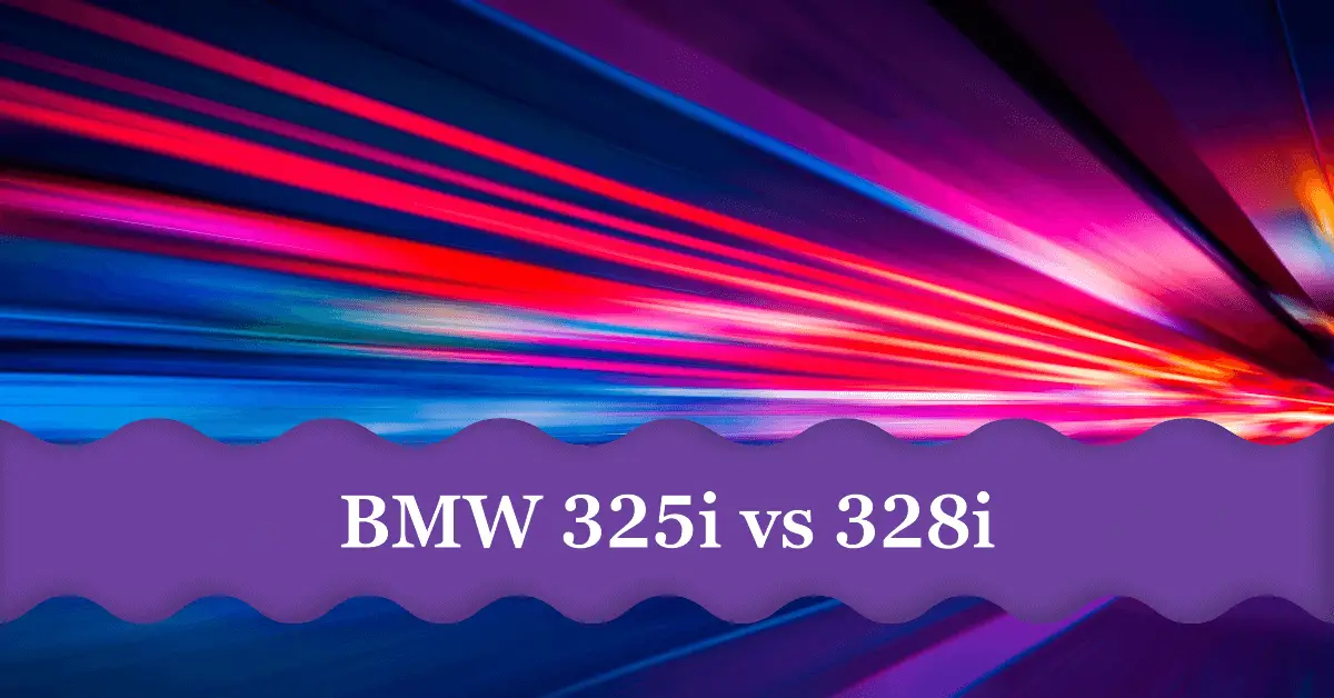 bmw 325i vs 328i