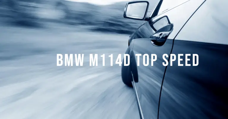 The Fast and Furious BMW M114d: Discovering the True Top Speed