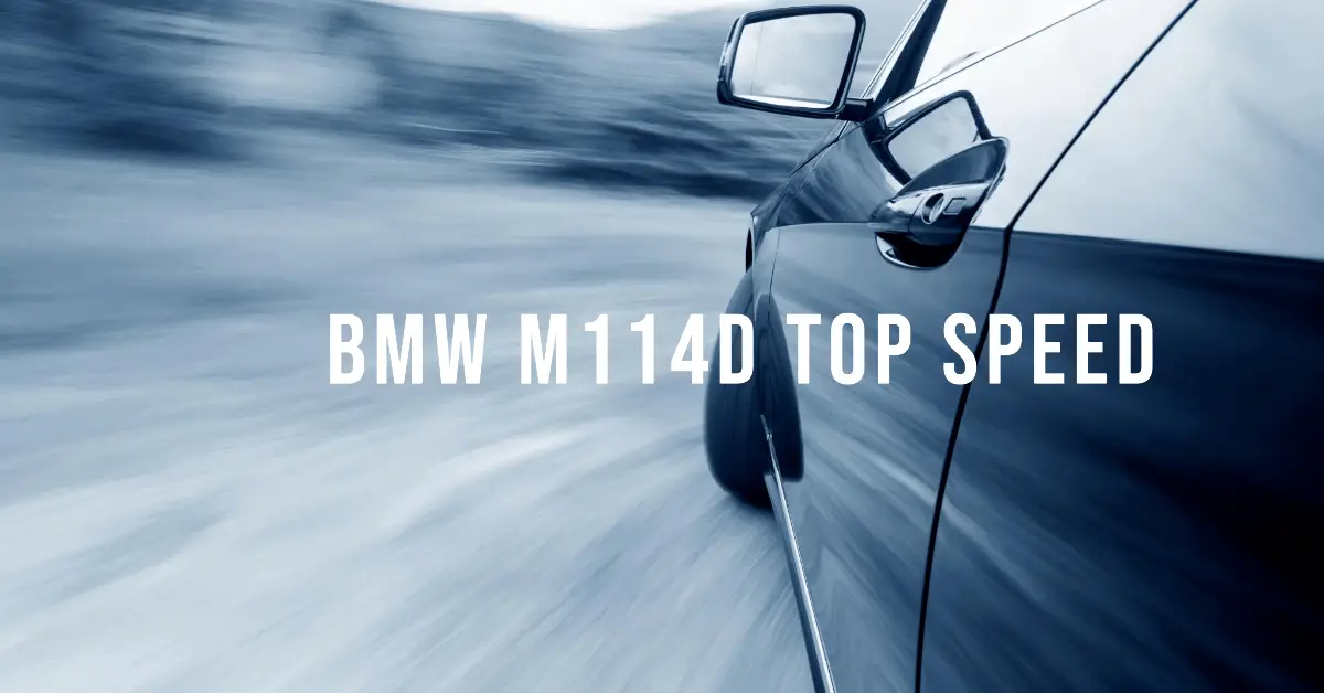 bmw m114d top speed