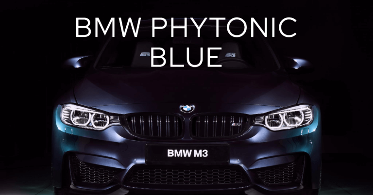 A Deep Dive into the History and Details of BMW Phytonic Blue Color