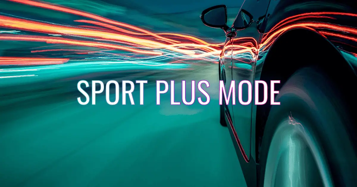 bmw sport plus mode