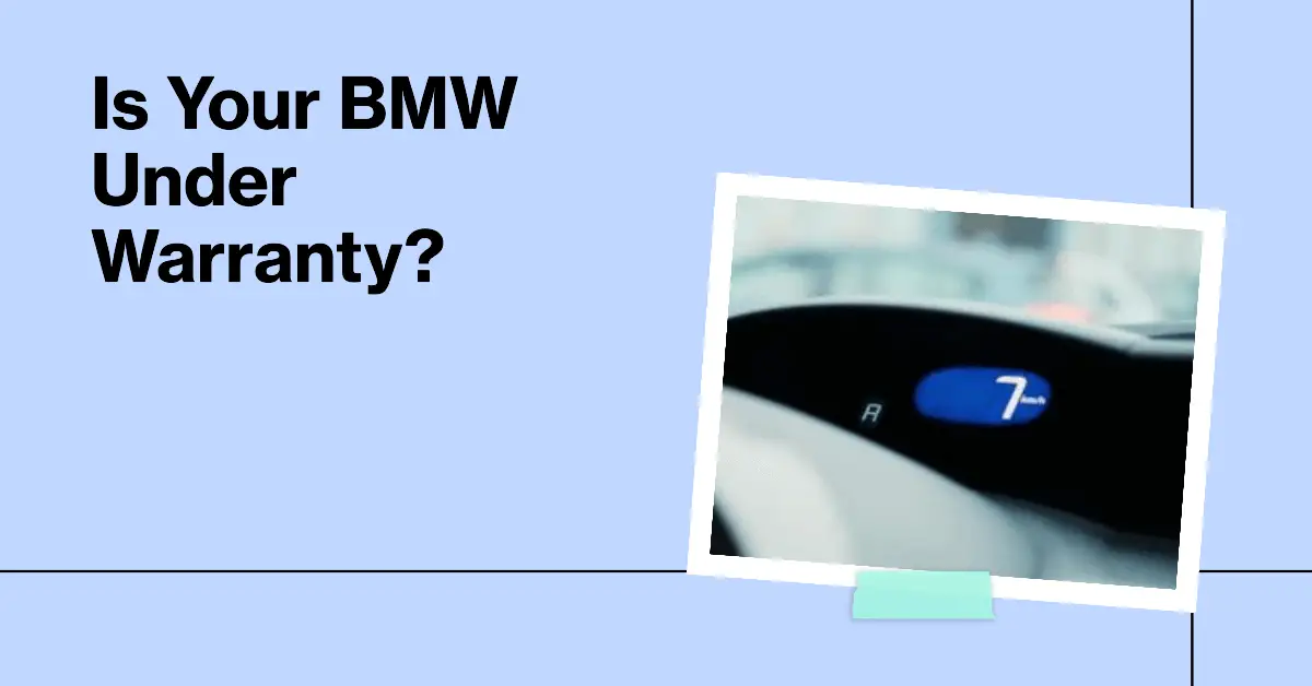 bmw warranty check