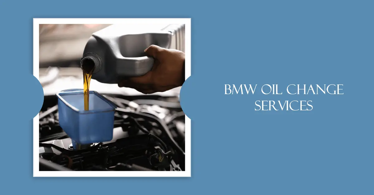 can i get my bmw oil change anywhere