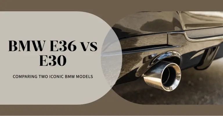 Is the Classic BMW E30 or E36 the Better Budget Performance Car?