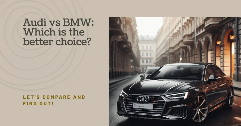 Audi vs BMW: Battle of the Premium Brands