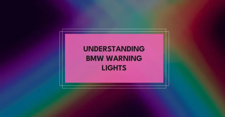 Demystifying BMW’s Infamous Warning Light