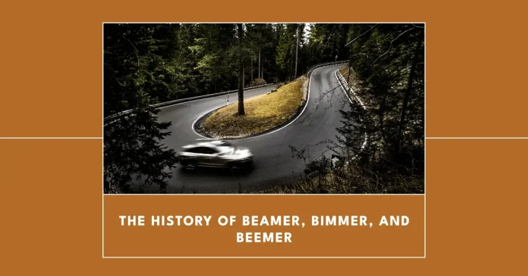 Untangling the Origins of “Beamer”, “Bimmer” and “Beemer”