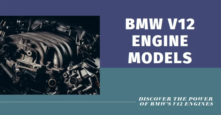 What BMW Models Have a V12 Engine?