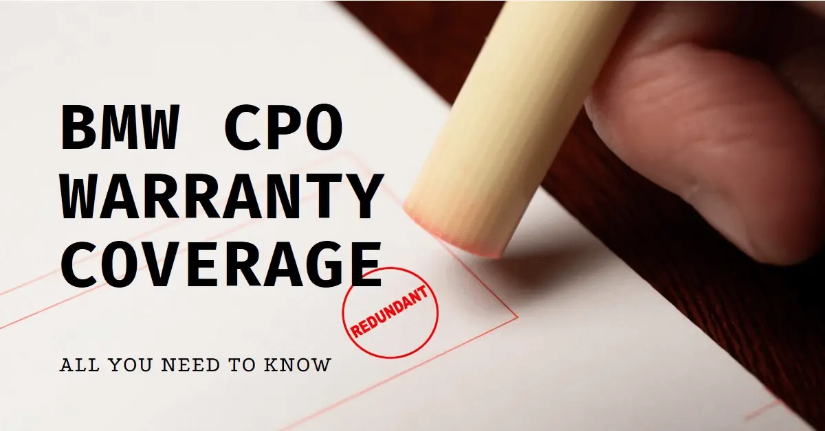 What Does the BMW CPO Warranty Cover