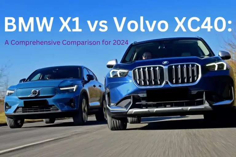 BMW X1 vs Volvo XC40