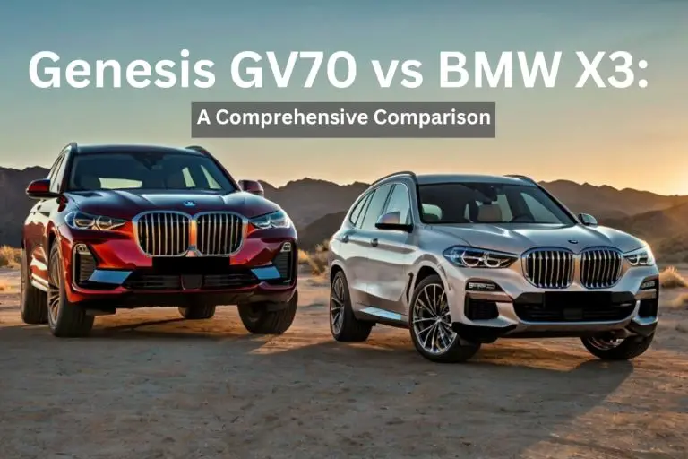 Genesis GV70 vs BMW X3