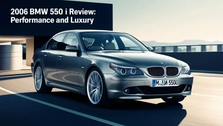 2006 BMW 550i Review: Performance and Luxury