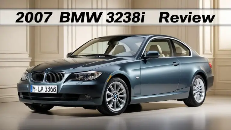 2007 BMW 328i Review