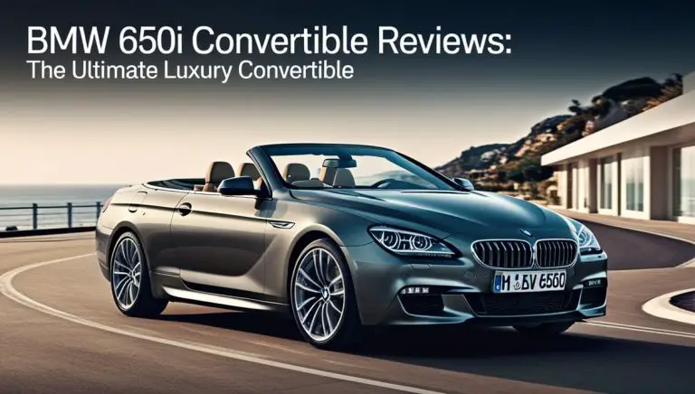 BMW 650i Convertible Reviews