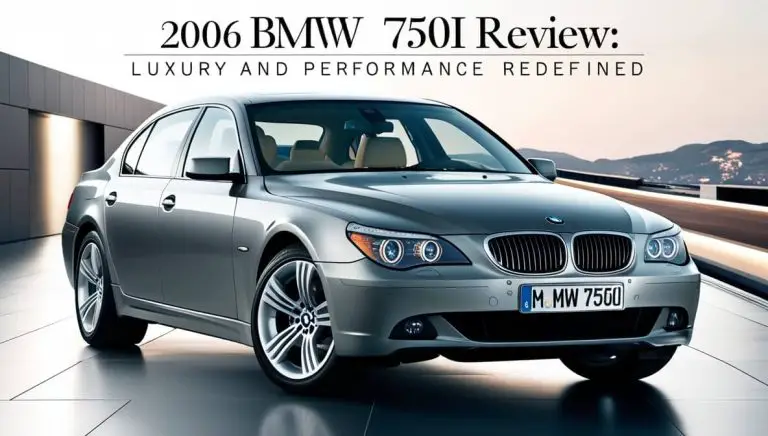 2006 BMW 750i Review: Luxury and Performance