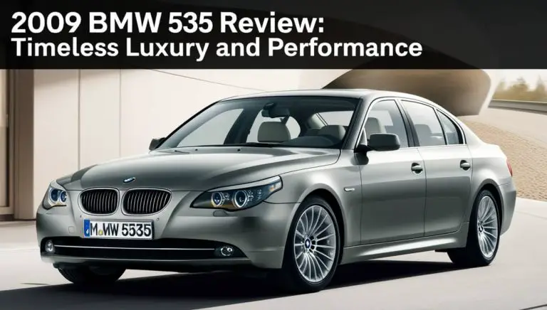 2009 BMW 535 Review: Performance and Luxury Combined