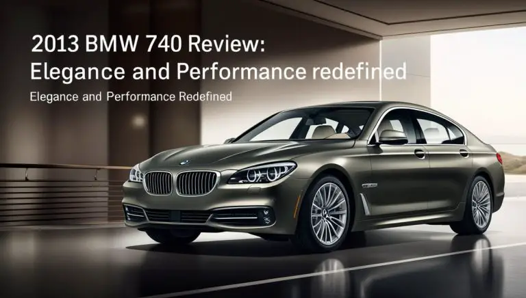 2013 BMW 740 Review