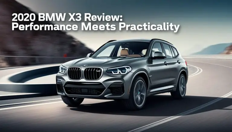 2020 BMW X3 Review: Luxury and Performance