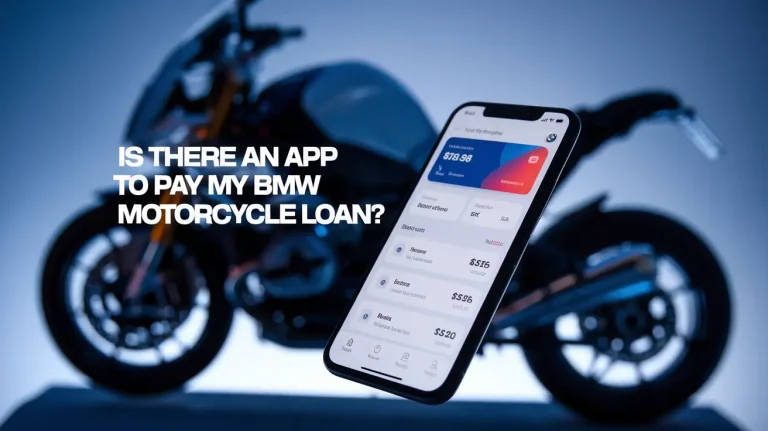 Is There An App To Pay My BMW Motorcycle Loan?