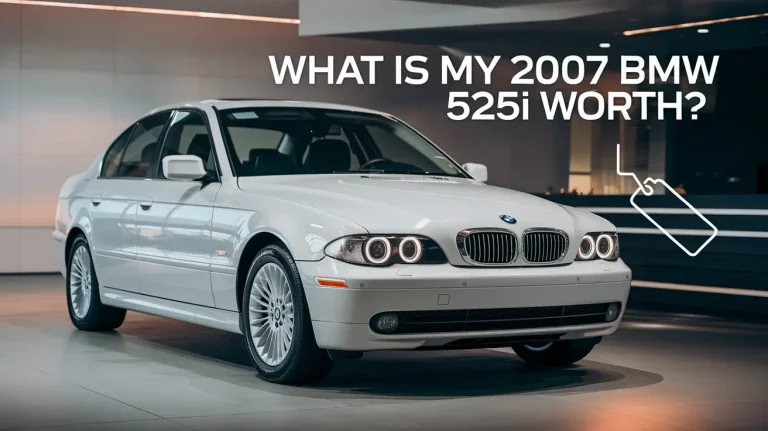 What Is My 2007 BMW 525i Worth: Market Trends and Estimates