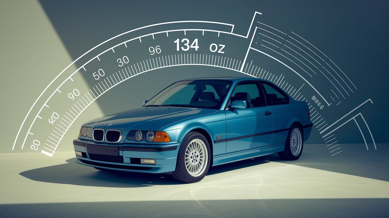 How Many OZ Of 134 1999 BMW E46